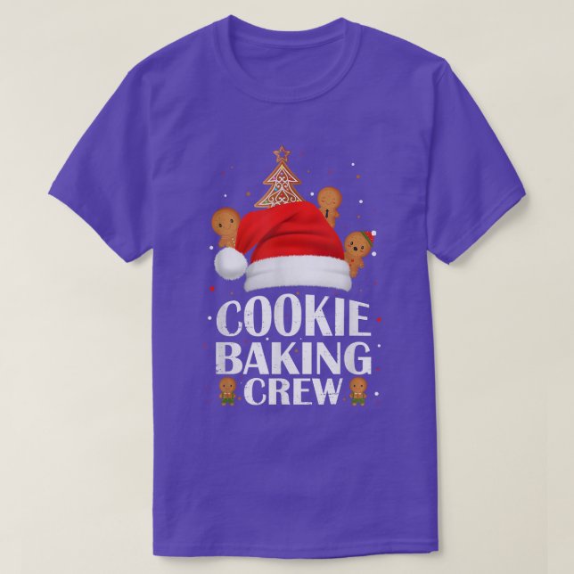 Christmas Cookie Baking Crew Bakers Xmas Cookie Ec T-Shirt (Design vorne)