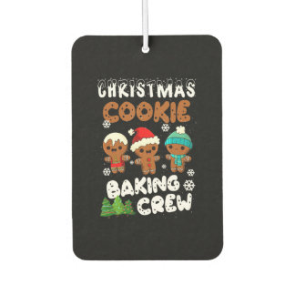 Christmas Cookie Baking Crew | Christmas present Autolufterfrischer
