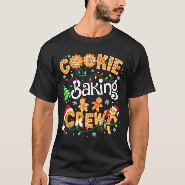 Christmas Cookie Baking Crew Cookie Crew Family Ch T-Shirt (Vorderseite)