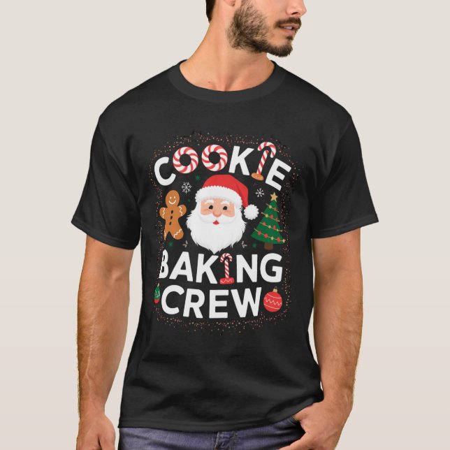 Christmas Cookie Baking Crew Family Christmas Baby T-Shirt (Vorderseite)