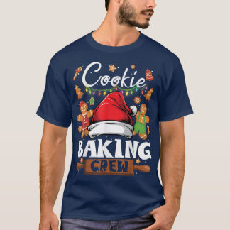 Christmas Cookie Baking Crew Funny Pajamas Family T-Shirt