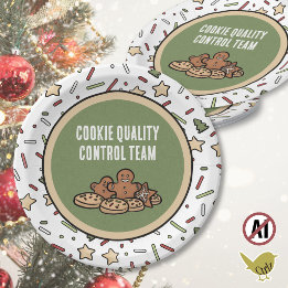 Christmas Cookie Exchange Pappteller