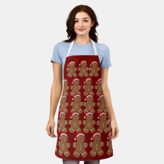 christmas cookie kitchen apron schürze