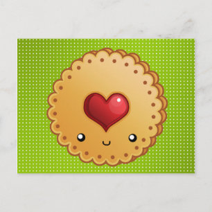 Christmas Cookie Recipe card Postkarte