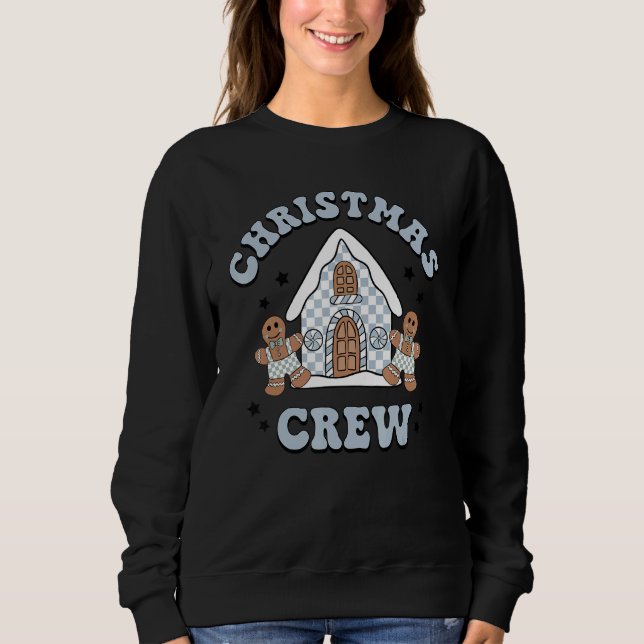 Christmas Cookies Crew  Christmas PJs Xmas Pajamas Sweatshirt (Vorderseite)