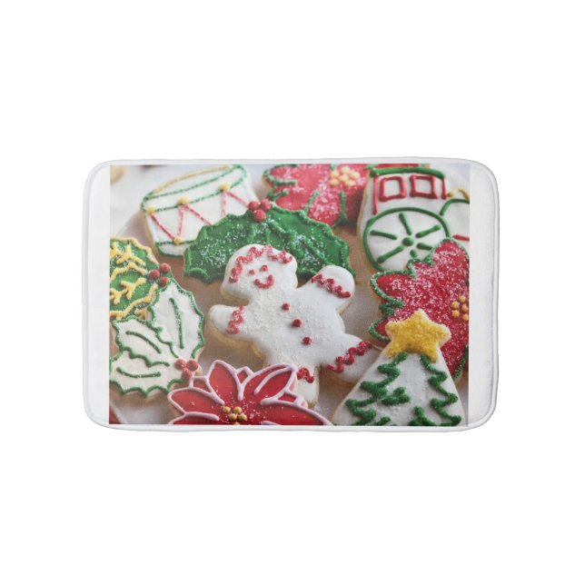 *** CHRISTMAS COOKIES GALORE*** CHRISTMAS BATH MAT BADEMATTE (Vorderseite)