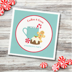 CHRISTMAS COOKIES UND Kakao Serviette