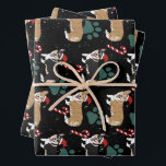 Christmas Corgi Geschenkpapier Set<br><div class="desc">Welsh Corgi</div>