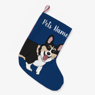 Christmas Corgi Kleiner Weihnachtsstrumpf