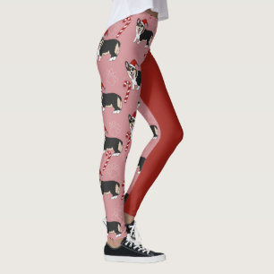 Christmas Corgi Pup Leggings