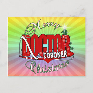 CHRISTMAS CORONER FEIERTAGSPOSTKARTE