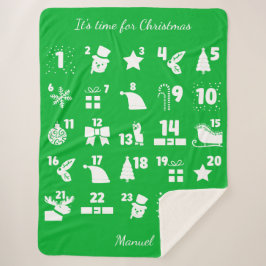Christmas Countdown Advent Calendar Sherpadecke