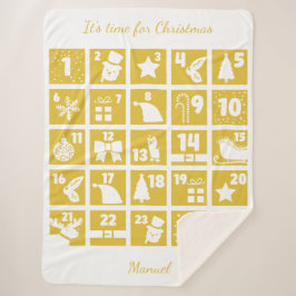 Christmas Countdown Advent Calendar Sherpadecke