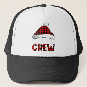 Christmas-Cousin-Crew-Buffalo-Rotkariert-Schlafanz Truckerkappe