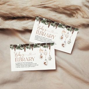 Christmas Cozy Books for baby Enclosure Card Begleitkarte