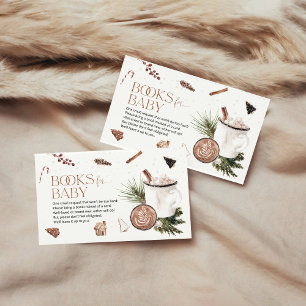Christmas Cozy Books for baby Enclosure Card Begleitkarte
