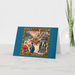 Christmas Crash Greeting Card Karte