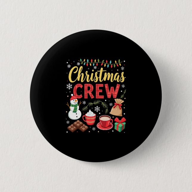 Christmas Crew (3) Button (Vorderseite)