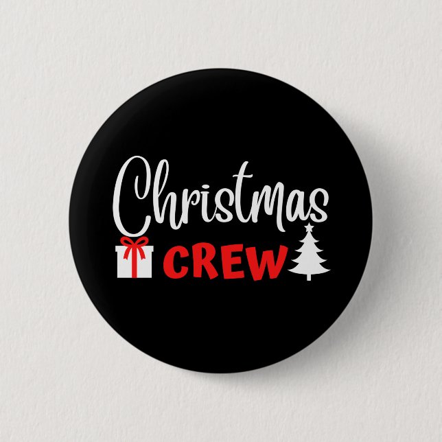 CHRISTMAS CREW BUTTON (Vorderseite)