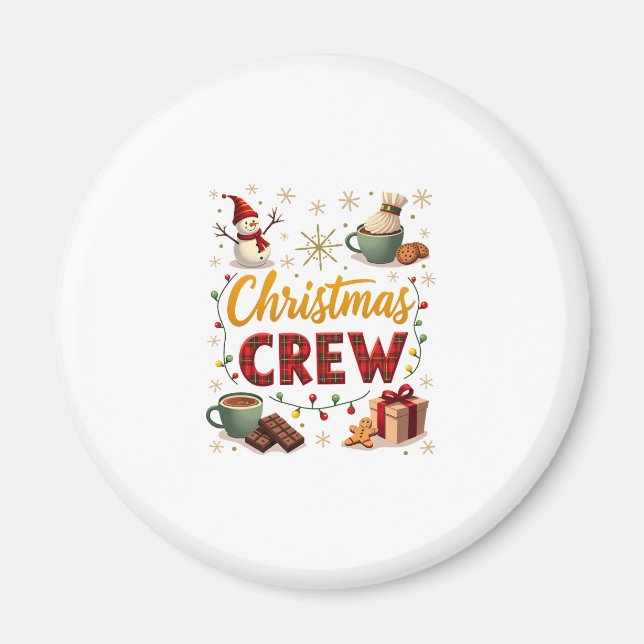 Christmas Crew Magnet (Vorne)