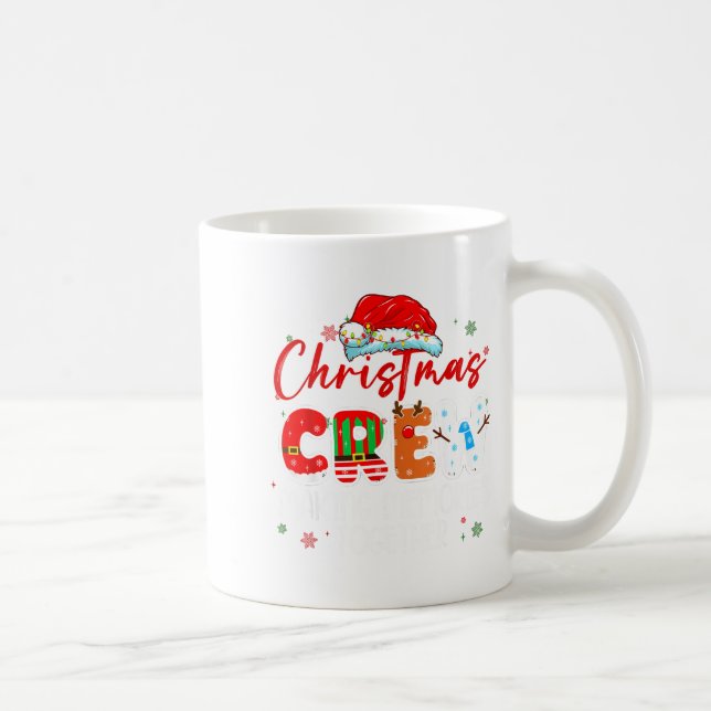 Christmas Crew Making Memories Together Xmas Light Kaffeetasse (Rechts)