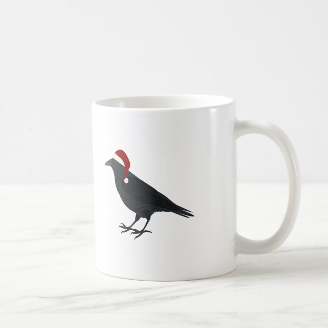 Christmas Crow Tasse (Rechts)