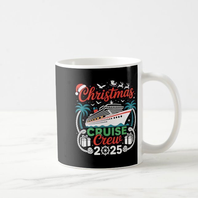 Christmas Cruise Crew 2025 Matching  Kaffeetasse (Rechts)