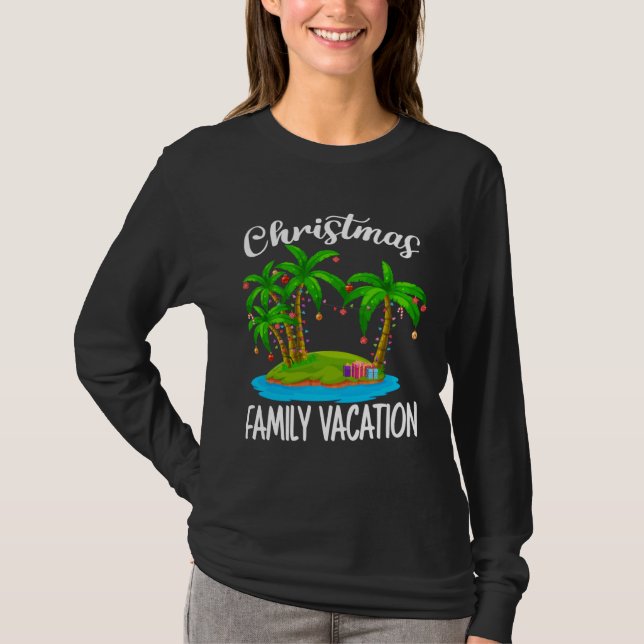 Christmas Cruise Family Matching Group Vacation Re T-Shirt (Vorderseite)