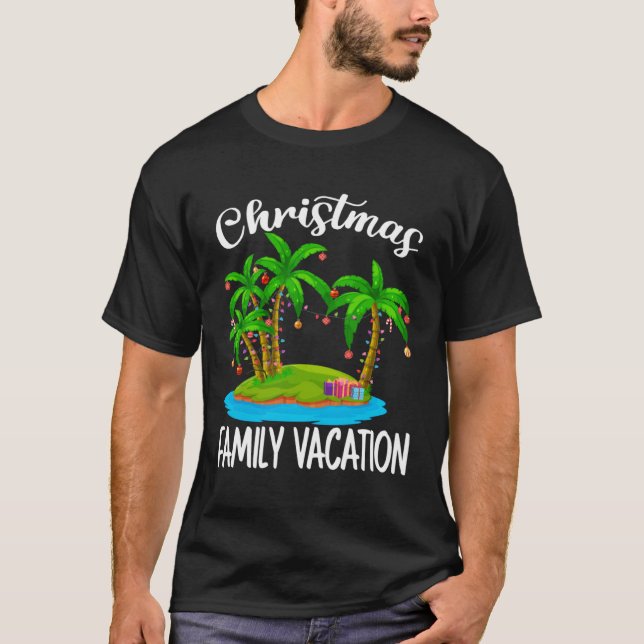 Christmas Cruise Family Matching Group Vacation Re T-Shirt (Vorderseite)