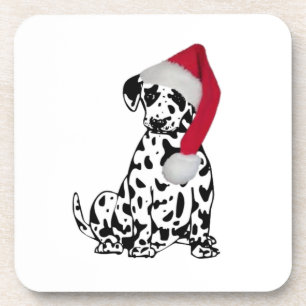 Christmas Dalmatian Untersetzer