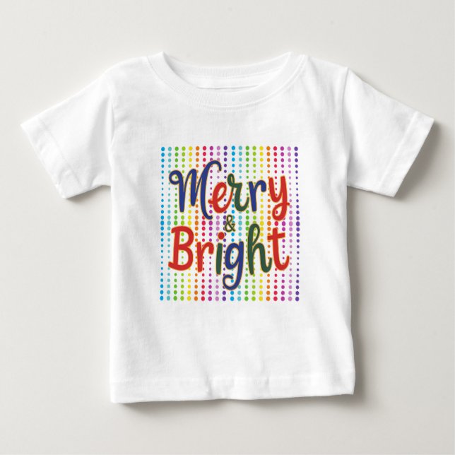 Christmas Day Baby T-shirt (Vorderseite)