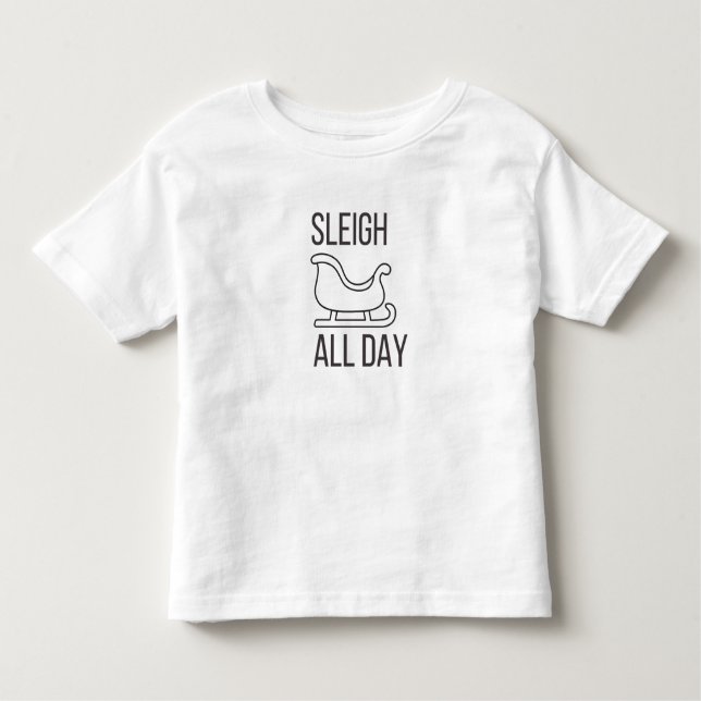 Christmas Day Kleinkind T-shirt (Vorderseite)