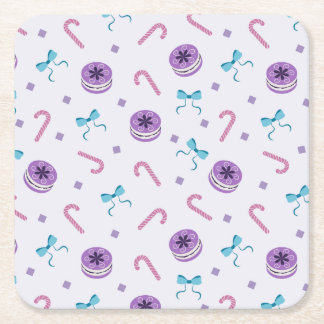 Christmas Decor Rechteckiger Pappuntersetzer