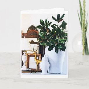 CHRISTMAS DECOR UND CHRISTMAS GREETINING IN EINEM KARTE