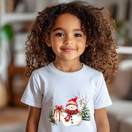 Christmas Decor with Gifts, Branches, and Candy T-Shirt