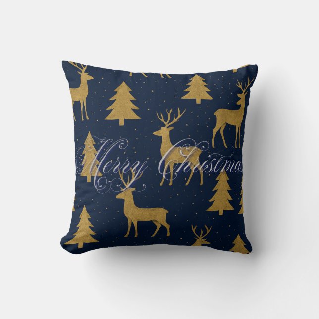 Christmas Decorative Cushion for Holiday Home Kissen (Vorderseite)