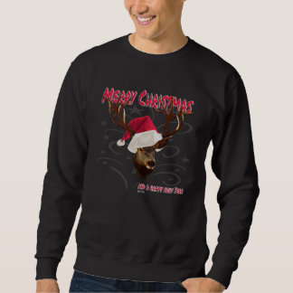 Christmas Deer Hunting Costume Santa Claus Christm Sweatshirt