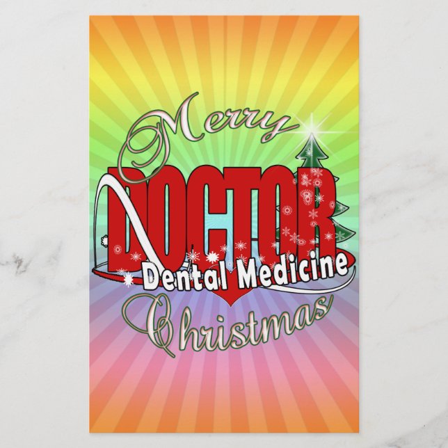 CHRISTMAS Dental Medicine DENTIST (Vorderseite)