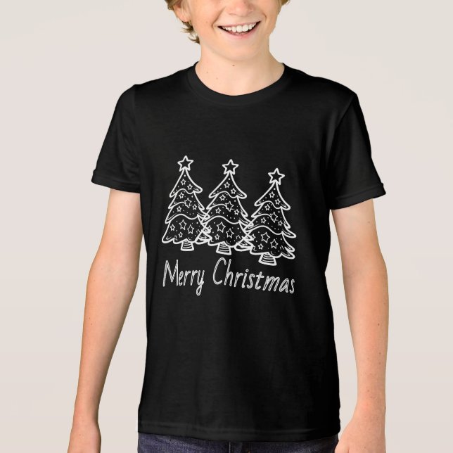 CHRISTMAS DESIGNER T SHIRT (Vorderseite)