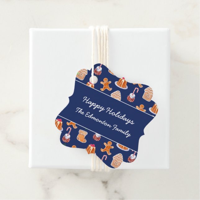 Christmas Desserts Geschenkanhänger (Beispiel)