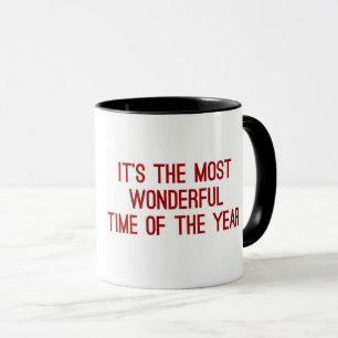 CHRISTMAS DIE WUNDERSCHÖNSTE ZEIT DES JAHRES TASSE
