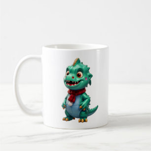 Christmas Dinosaurier Kaffeetasse