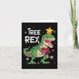 Christmas Dinosaurier Tree Rex Pajamas Men Boys Ki Karte
