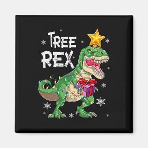 Christmas Dinosaurier Tree Rex Pajamas Men Boys Ki Magnet