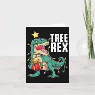 Christmas Dinosaurier Trex Trex Pajamas Men Boys Karte