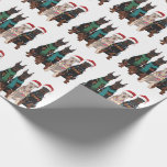 Christmas Doberman Lover Dog Mama Holiday Geschenkpapier<br><div class="desc">Christmas Doberman Lover Dog Mama Holiday</div>