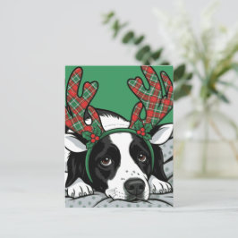 Christmas Dog Postkarte