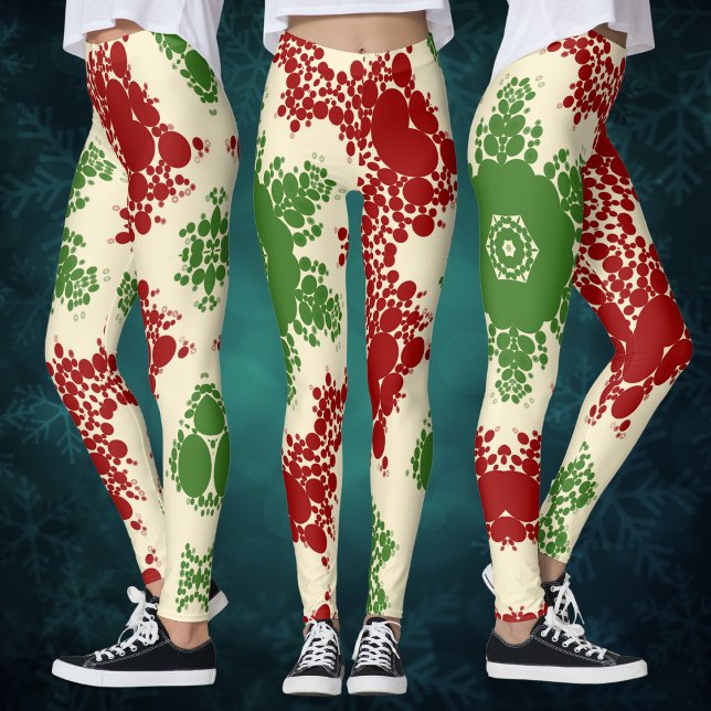 Christmas Dot Mandala Leggings (Von Creator hochgeladen)