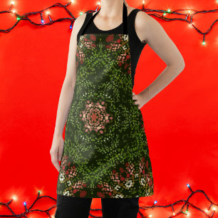 Christmas Dot Mandala Schürze