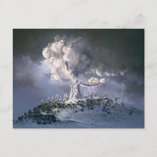 Christmas dream feiertagspostkarte